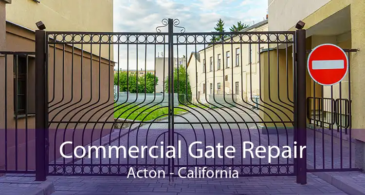 Commercial Gate Repair Acton - California