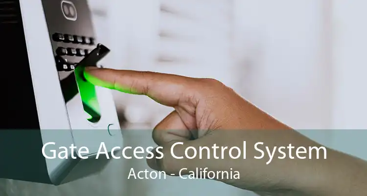 Gate Access Control System Acton - California